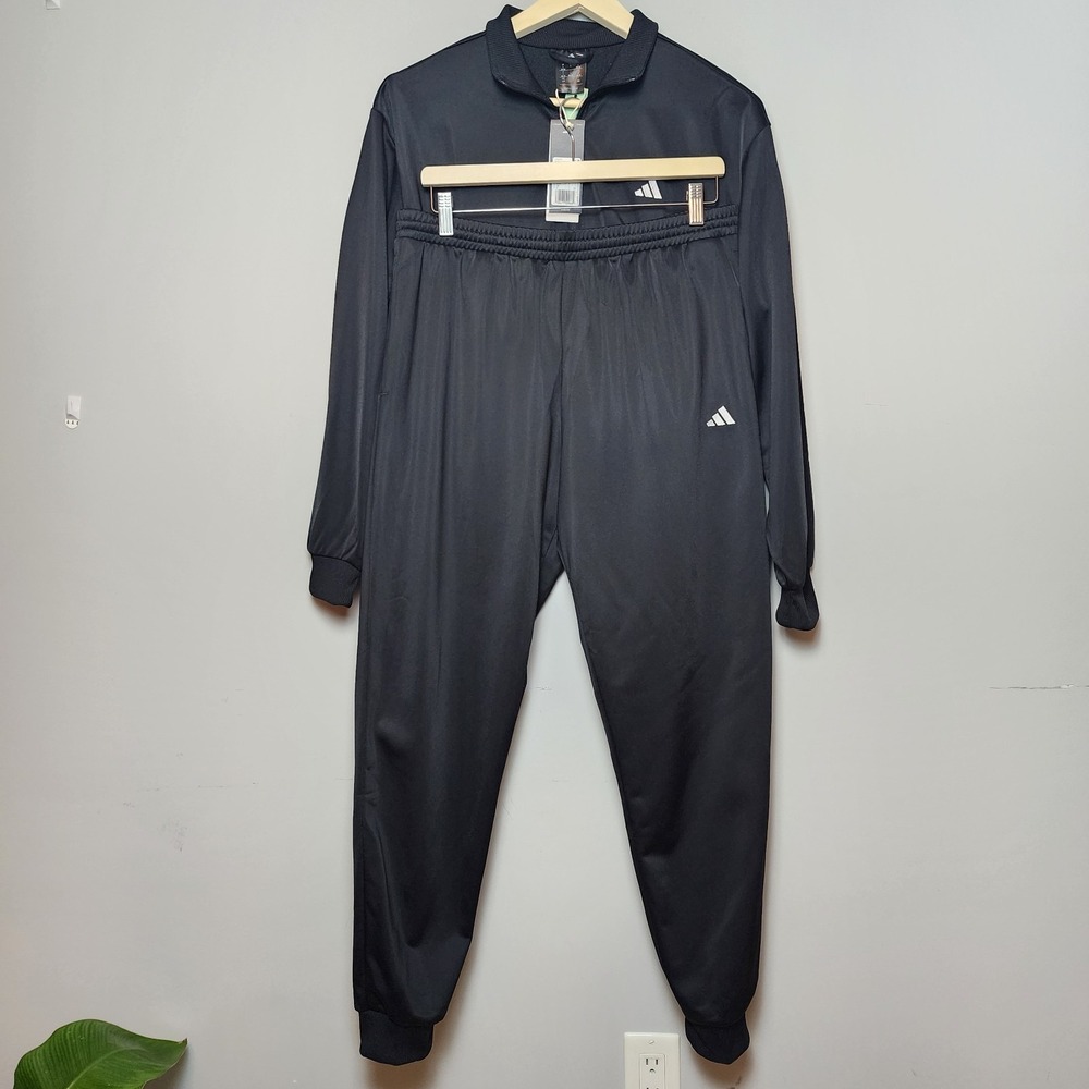 Adidas Feel Cozy Tracksuit Black Large
